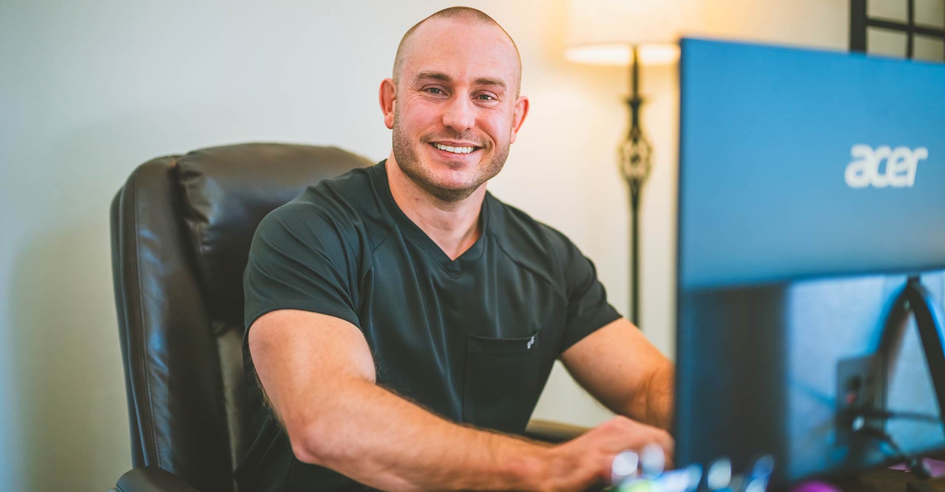 Dr. Kyle Adams at New Leaf